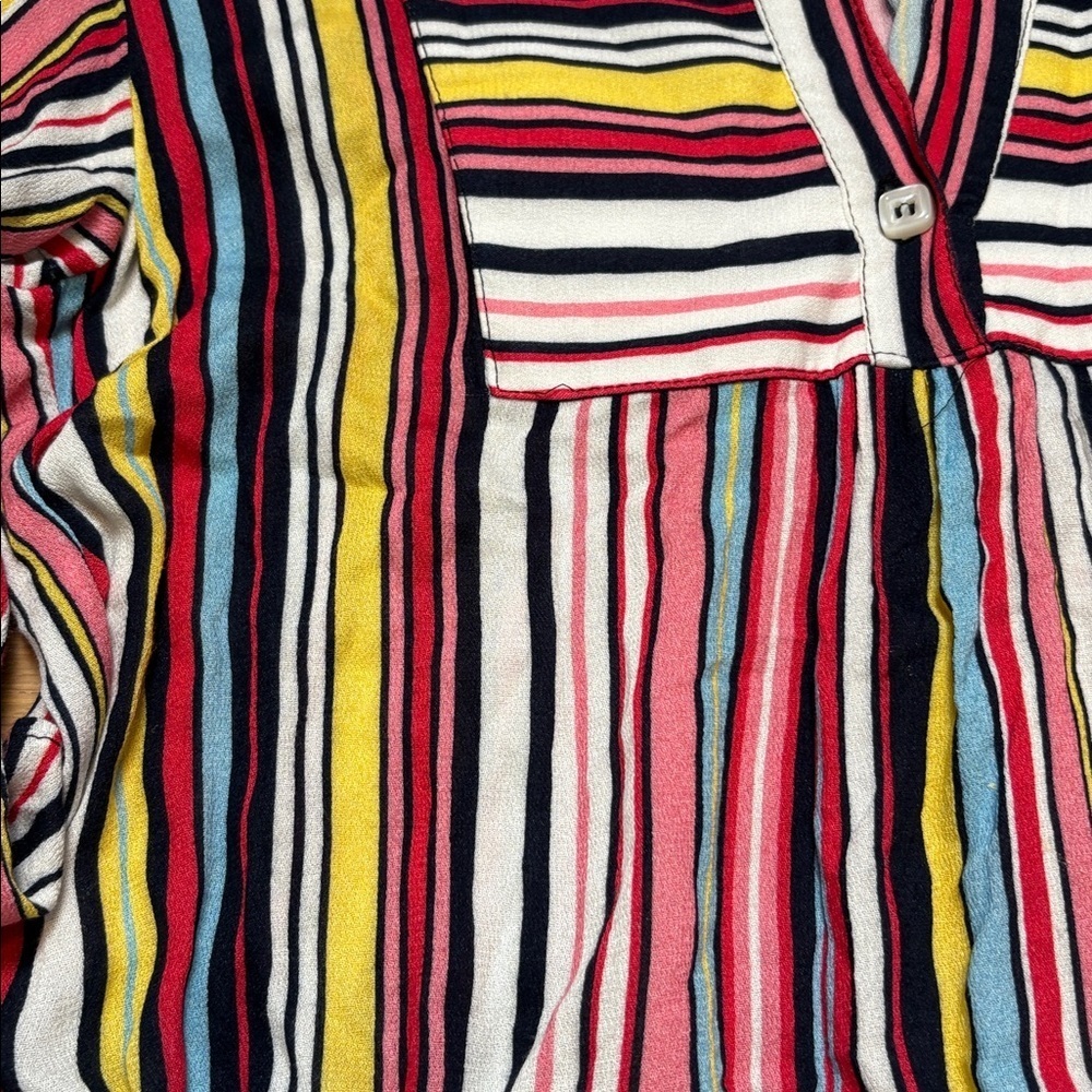 Uncle Frank Multicolor Striped Flowy Dress Women’s S - Picture 7 of 13